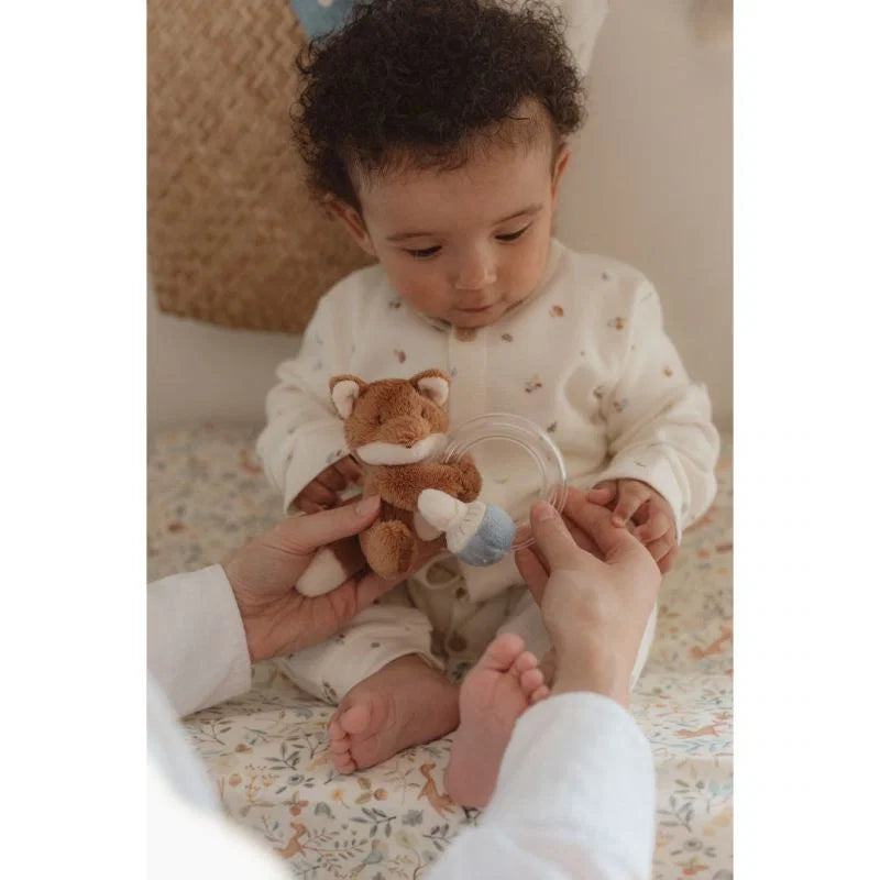Sonaglio ad Anello Volpe Little Dutch | Giocattolo Sensoriale Neonato 0+