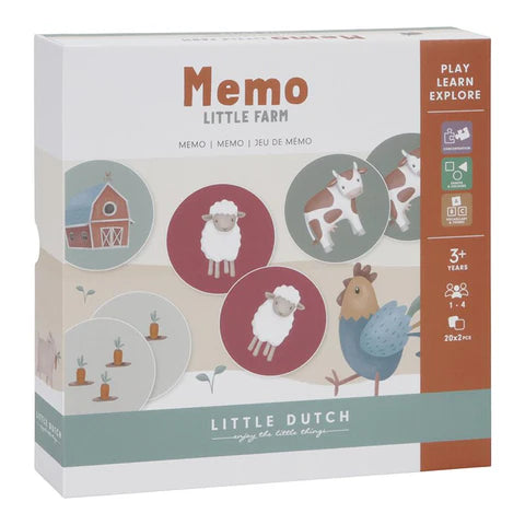 GIOCO MEMO-FATTORIA-LITTLE DUTCH