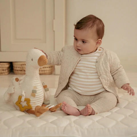 Peluche Oca Multi-Attività Little Dutch - Gioco Sensoriale Neonato 0+