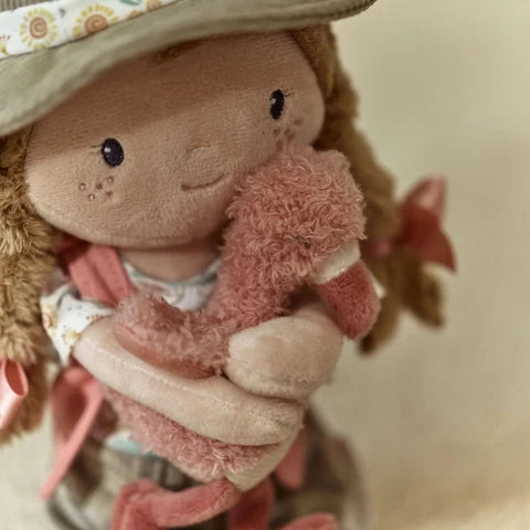 Bambola morbida Ranger Rosa Safari con fenicottero – Little Dutch