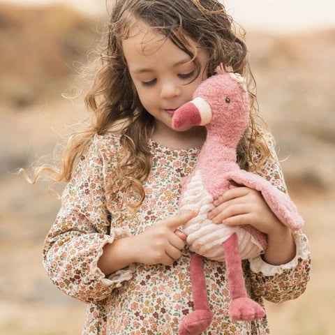 peluche fenicottero 35 cm - little dutch