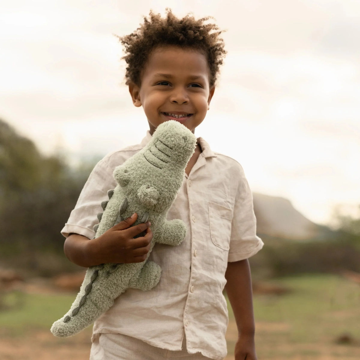 Peluche Coccodrillo Safari Friends – Little Dutch