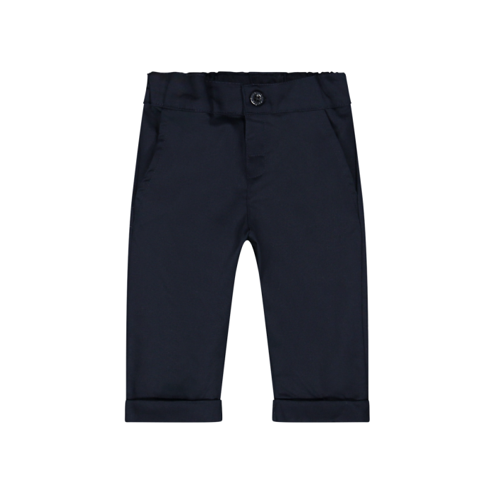 Pantalone Chino Blu Navy Neonato – Cotone Melby