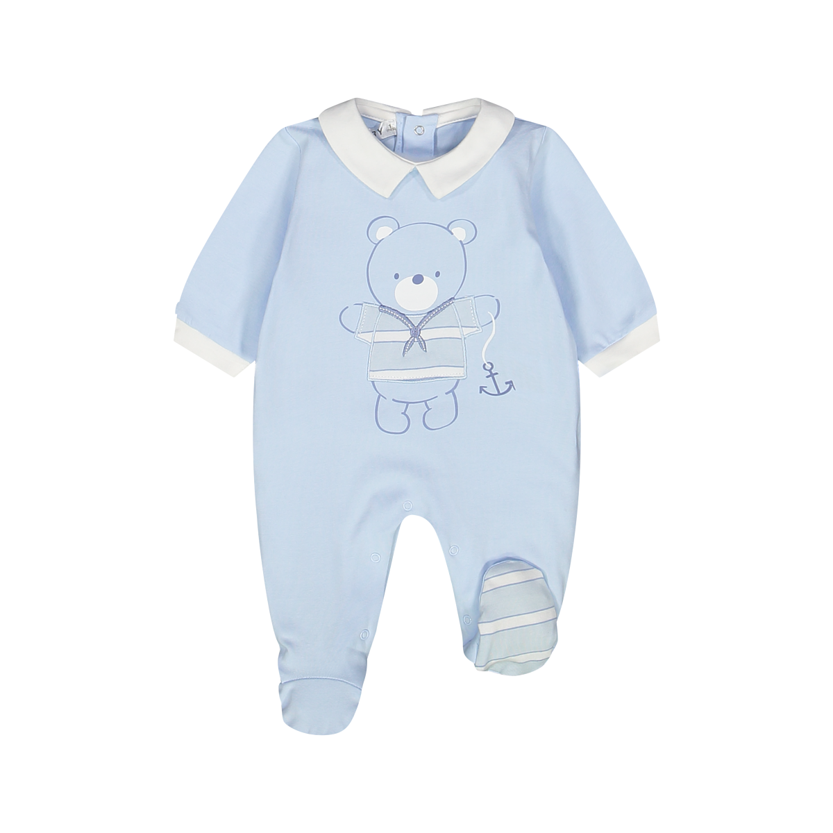 Tutina Neonato Cotone Orsetto Melby - Morbida e Divertente