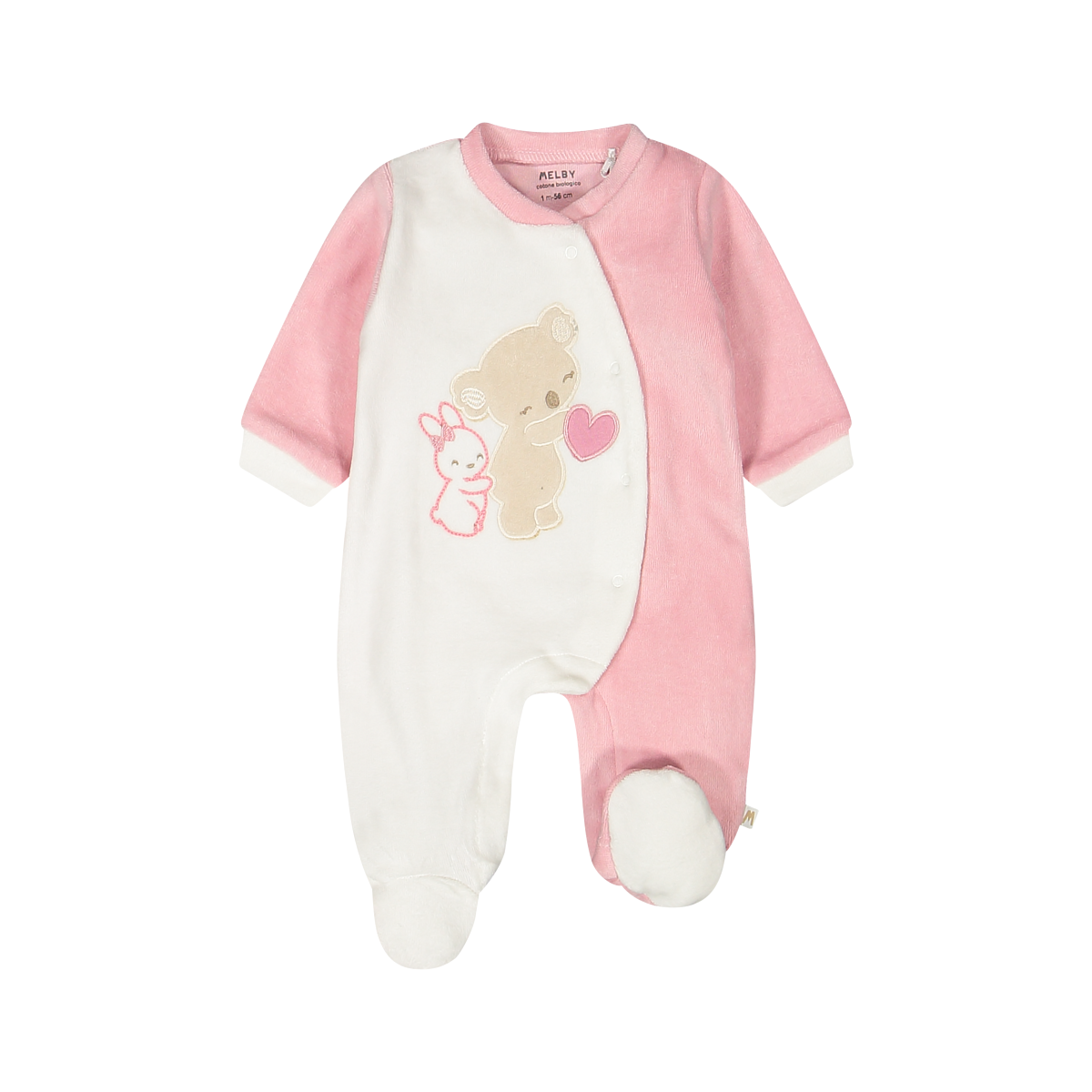 Tutina Ciniglia Bio Koala Melby - Abbigliamento Neonato Ecologico