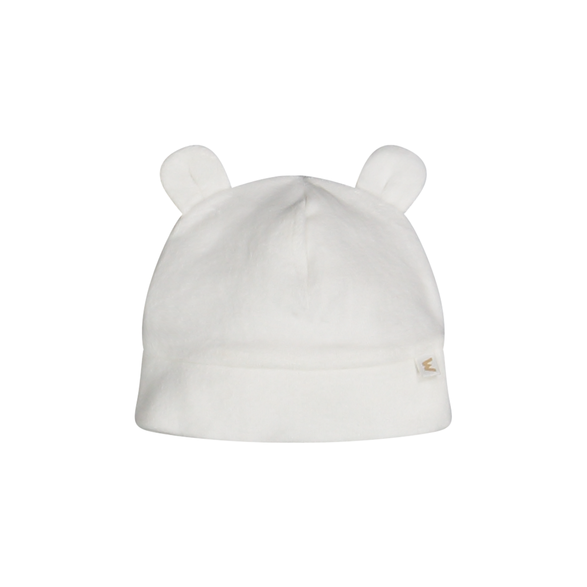 Cappellino Ciniglia Cotone Bio Neutro Melby - Accessorio Neonato