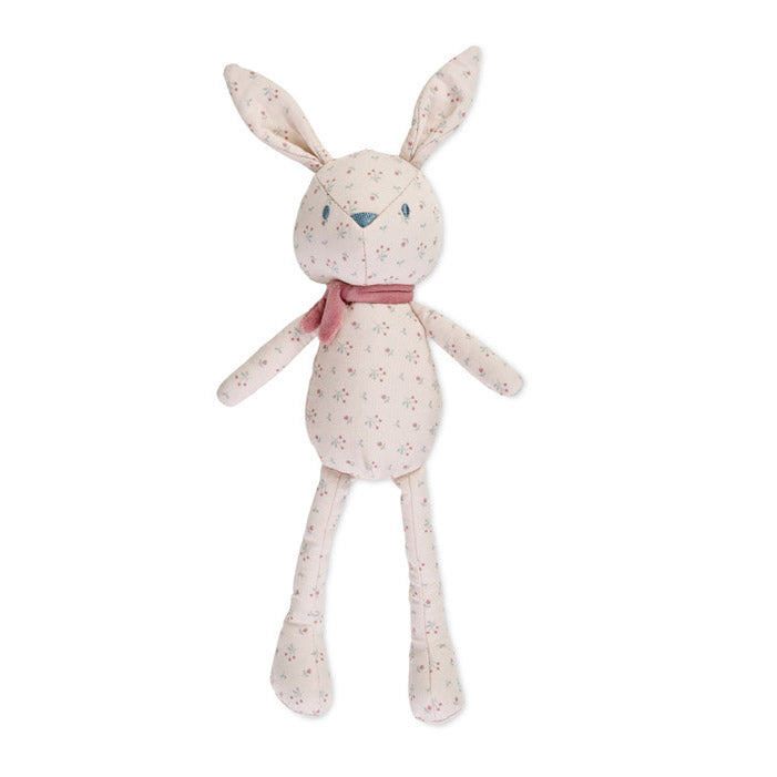 Pupazzo Coniglietto Rosa - Peluche Morbido Neonati e Bambini SARO