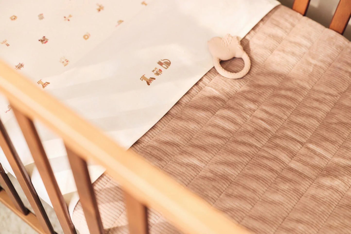 Copertina Culla 75x100 Caffèlatte - Jollein