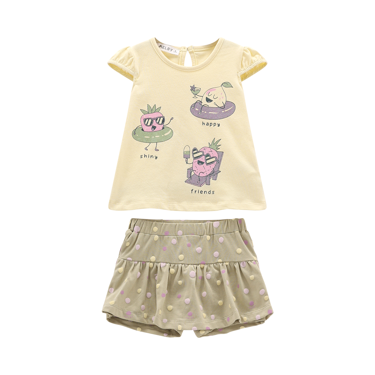 COMPLETO JERSEY BAMBINA CON GONNA PANTALONE