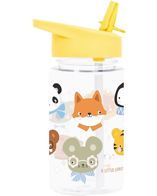 BORRACCIA CON CANNUCCIA 450ML- AMICI ANIMALI - A LITTLE LOVELY COMPANY