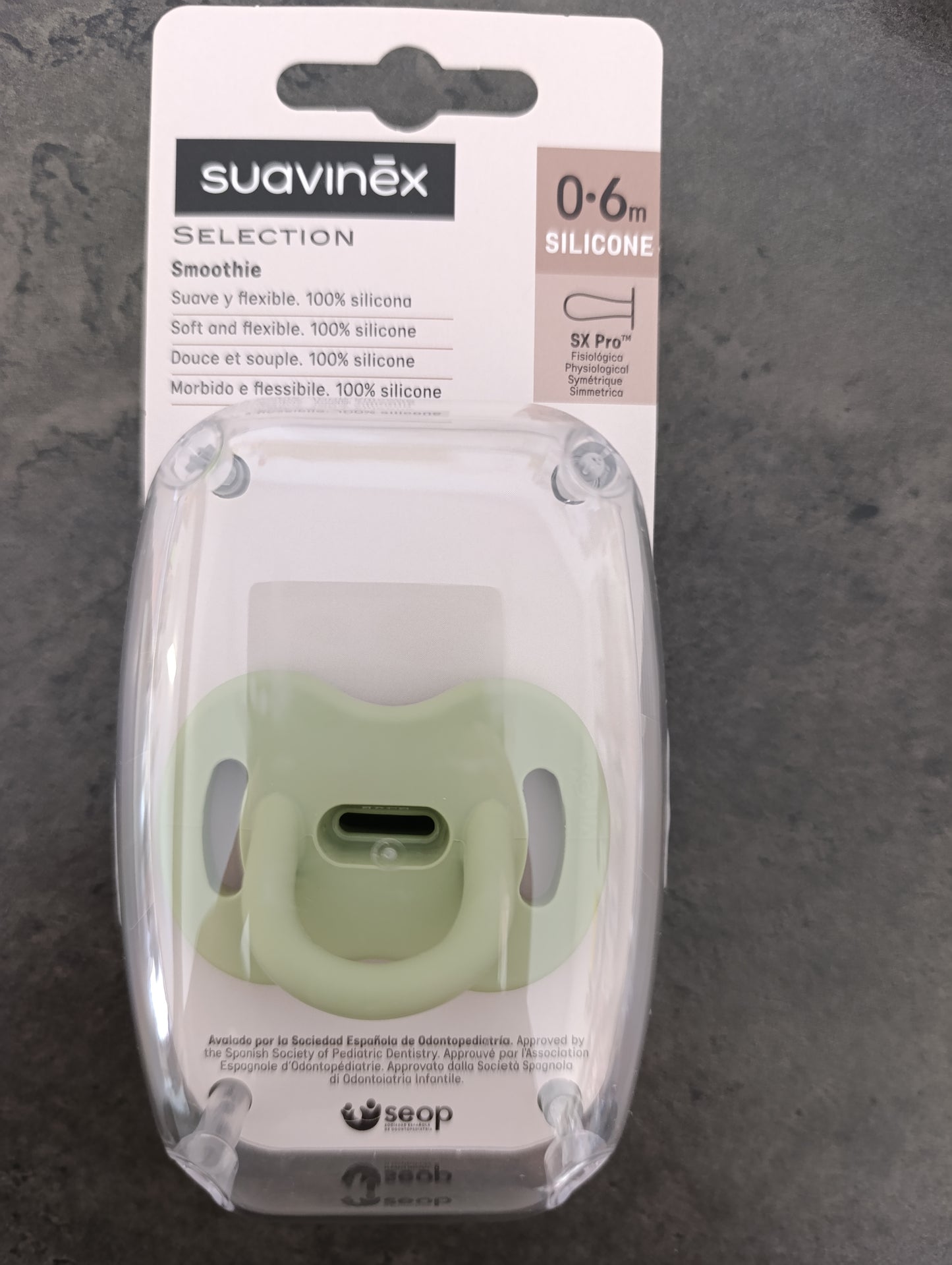 CIUCCI COLLECTION SMOOTHIE 0-6 MESI - SILICONE -SUAVINEX