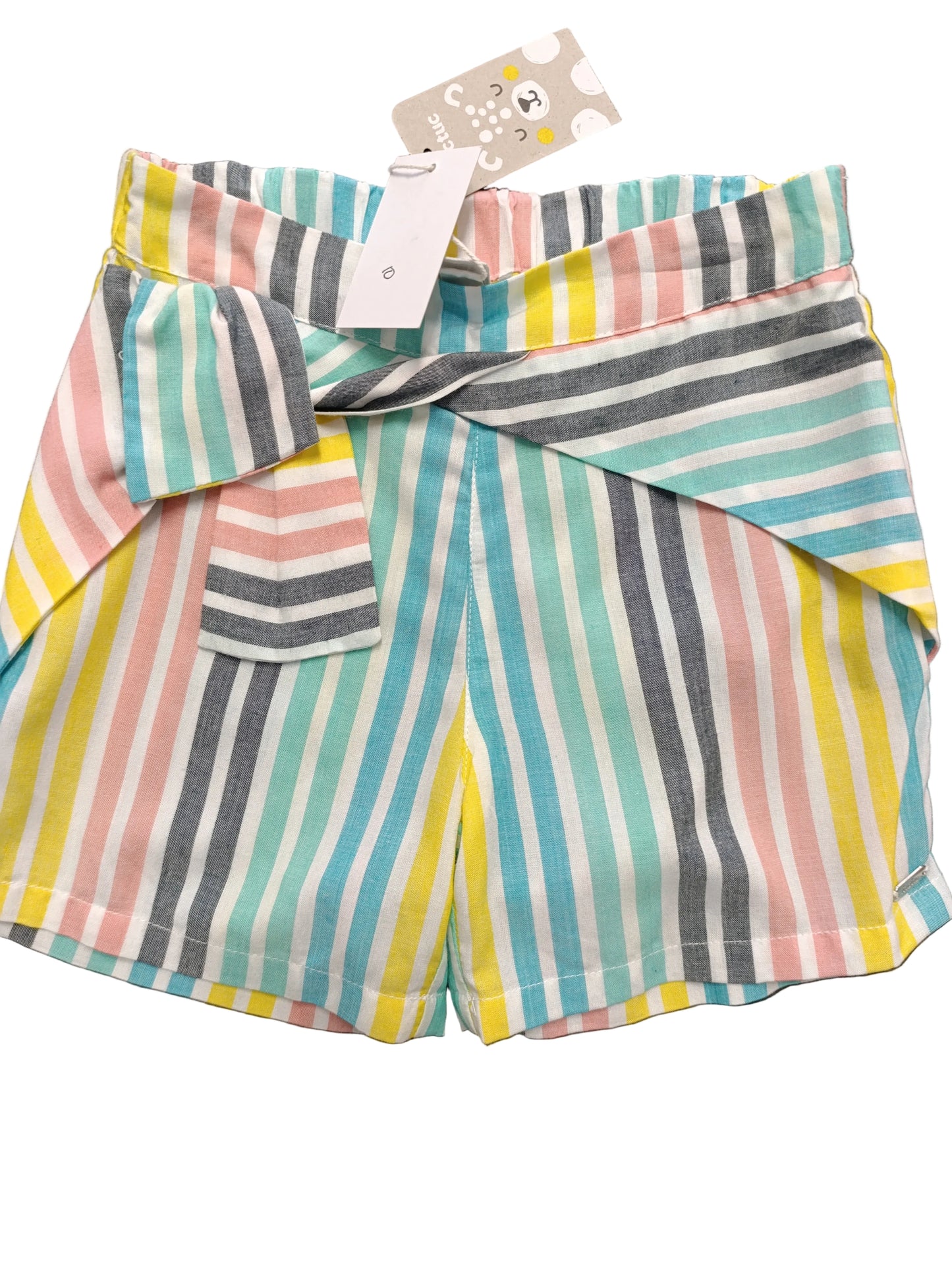 Pantaloncini Corti a Righe Tuc Tuc - Leggeri e Freschi per Bambina Estate