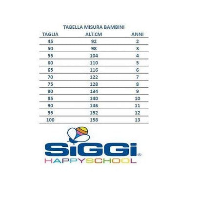 GREMBIULE SCUOLA ZIP- FEMMINA - SIGGI