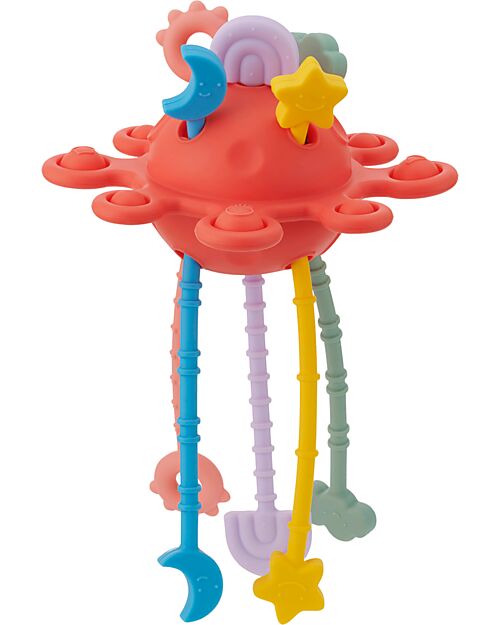 GIOCO MULTISENSORIALE SILICONE - PIANETA ARCOBALENO - TICKIT