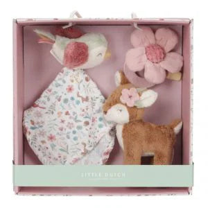 Box Regalo Cerbiattina Little Dutch | Set Nascita 3 in 1 Neonato 0+