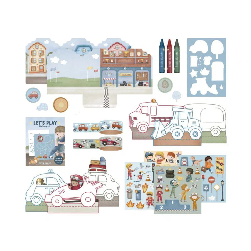 Valigetta creativa Jim per bambini – Little Dutch