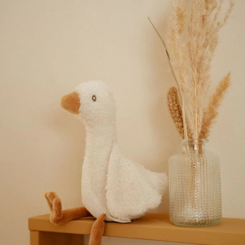 Peluche Papera Little Dutch 17 cm | Pupazzo Morbido Neonato 0+