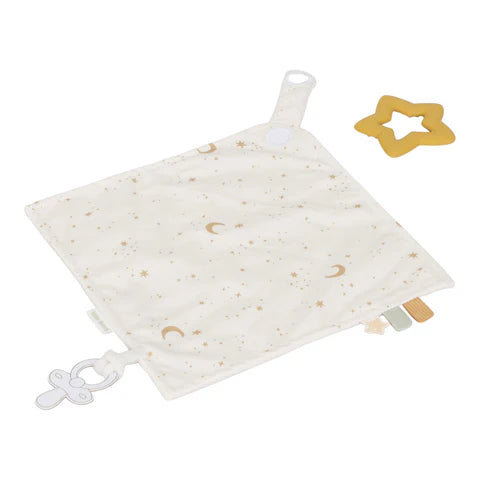 Doudou con Gioco da Dentizione Little Dutch - Copertina Neonato con Anello