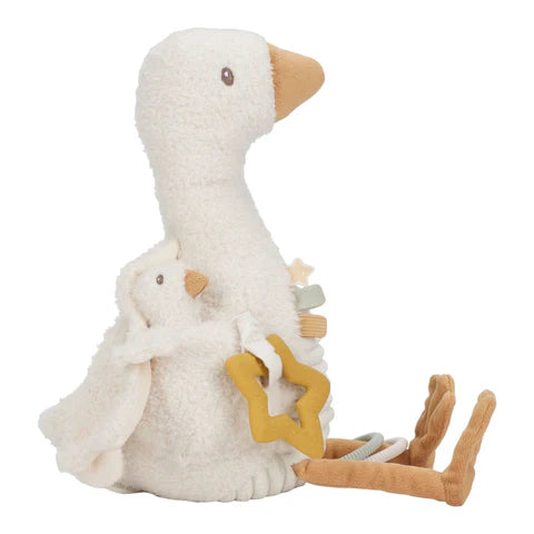 Peluche Oca Multi-Attività Little Dutch - Gioco Sensoriale Neonato 0+