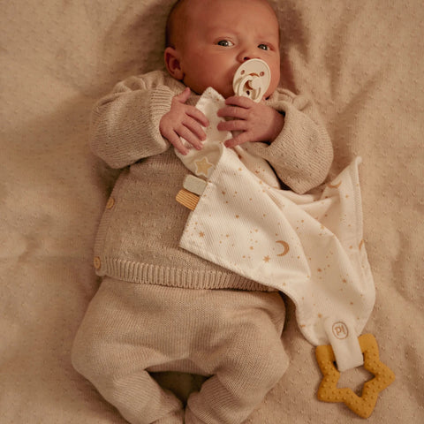 Doudou con Gioco da Dentizione Little Dutch - Copertina Neonato con Anello