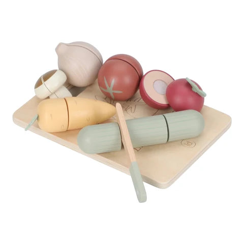 Tagliere verdure in legno da tagliare – Little Dutch