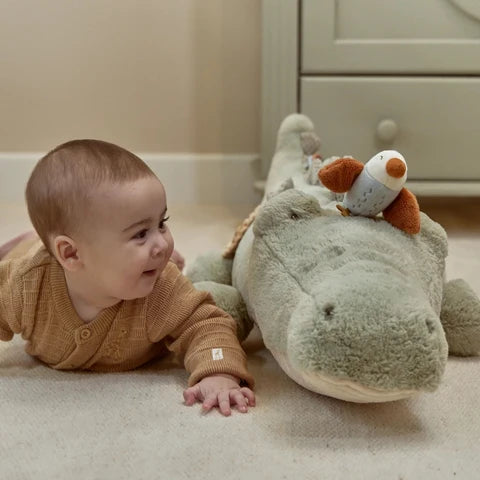 Peluche Coccodrillo XL Multiattività – Little Dutch