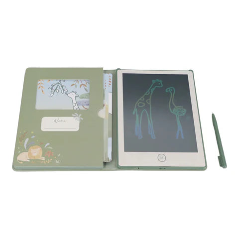Tavoletta grafica verde per disegnare Safari – Little Dutch