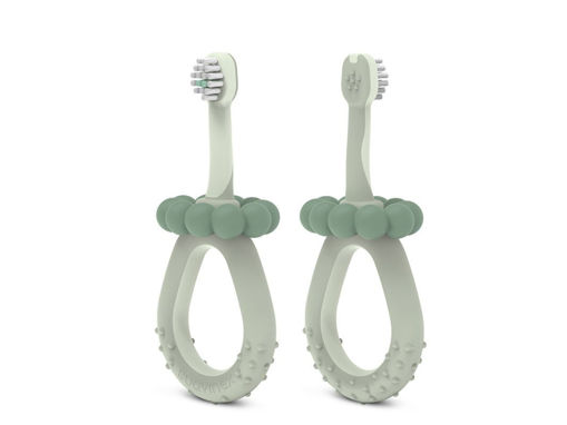 Spazzolino Primi Dentini 0-2 Anni Verde - Suavinex -