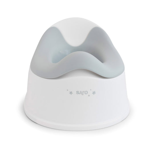 Vasino Ergonomico Bambini Grigio - Saro | Educazione al Vasino 18 Mesi-4 Anni
