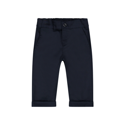 Pantalone Chino Blu Navy Neonato – Cotone Melby