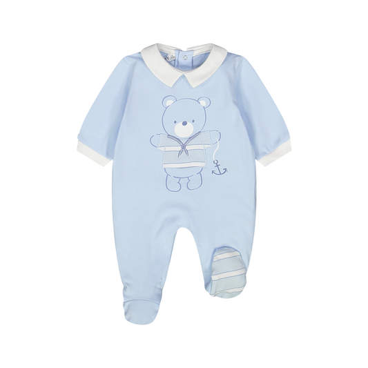 Tutina Neonato Cotone Orsetto Melby - Morbida e Divertente