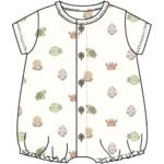 Pagliaccetto Bio Neonato Granchi - Cotone Biologico Ecosostenibile - MELBY