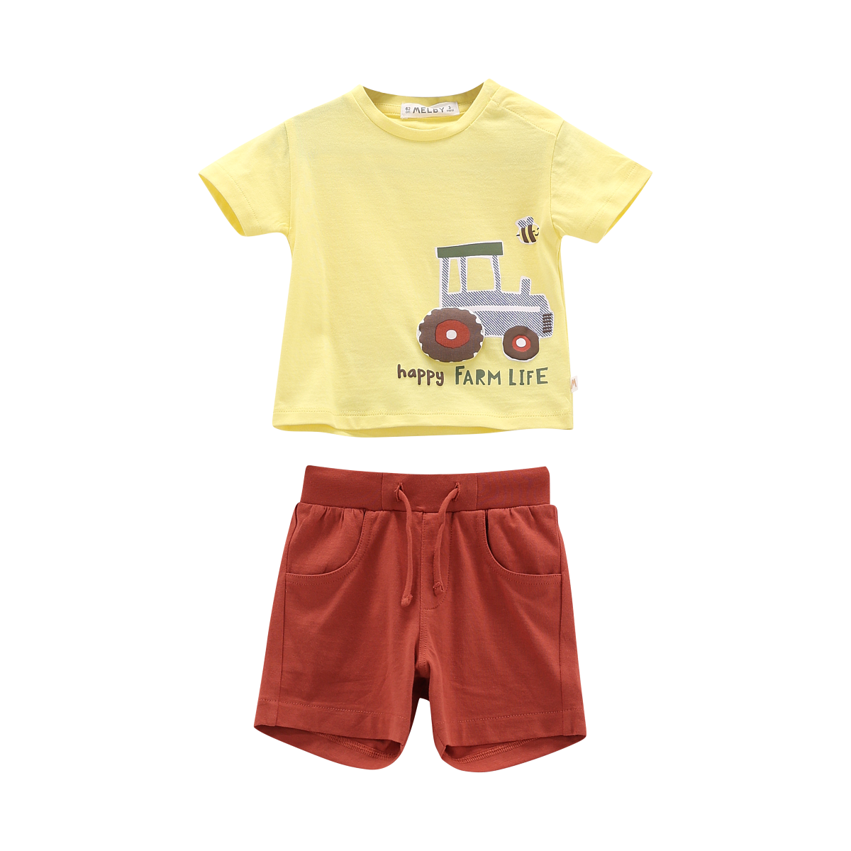 COMPLETO NEONATO JERSEY BERMUDA E T-SHIRT