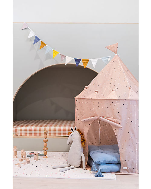 Tenda Gioco Bambini Terrazzo Argilla 3 Sprouts - Poliestere Riciclato 3+ Anni