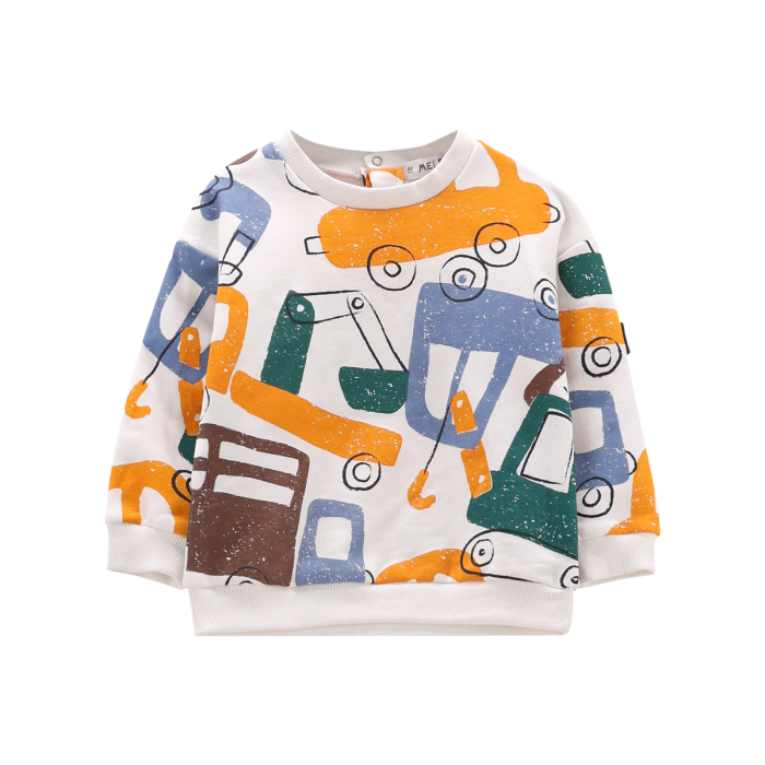 Felpa Bambino con Ruspe – Melby