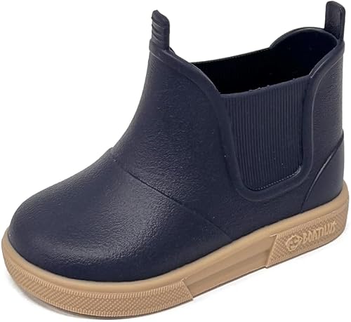 Stivaletto da Pioggia Navy e Beige – Boatilus