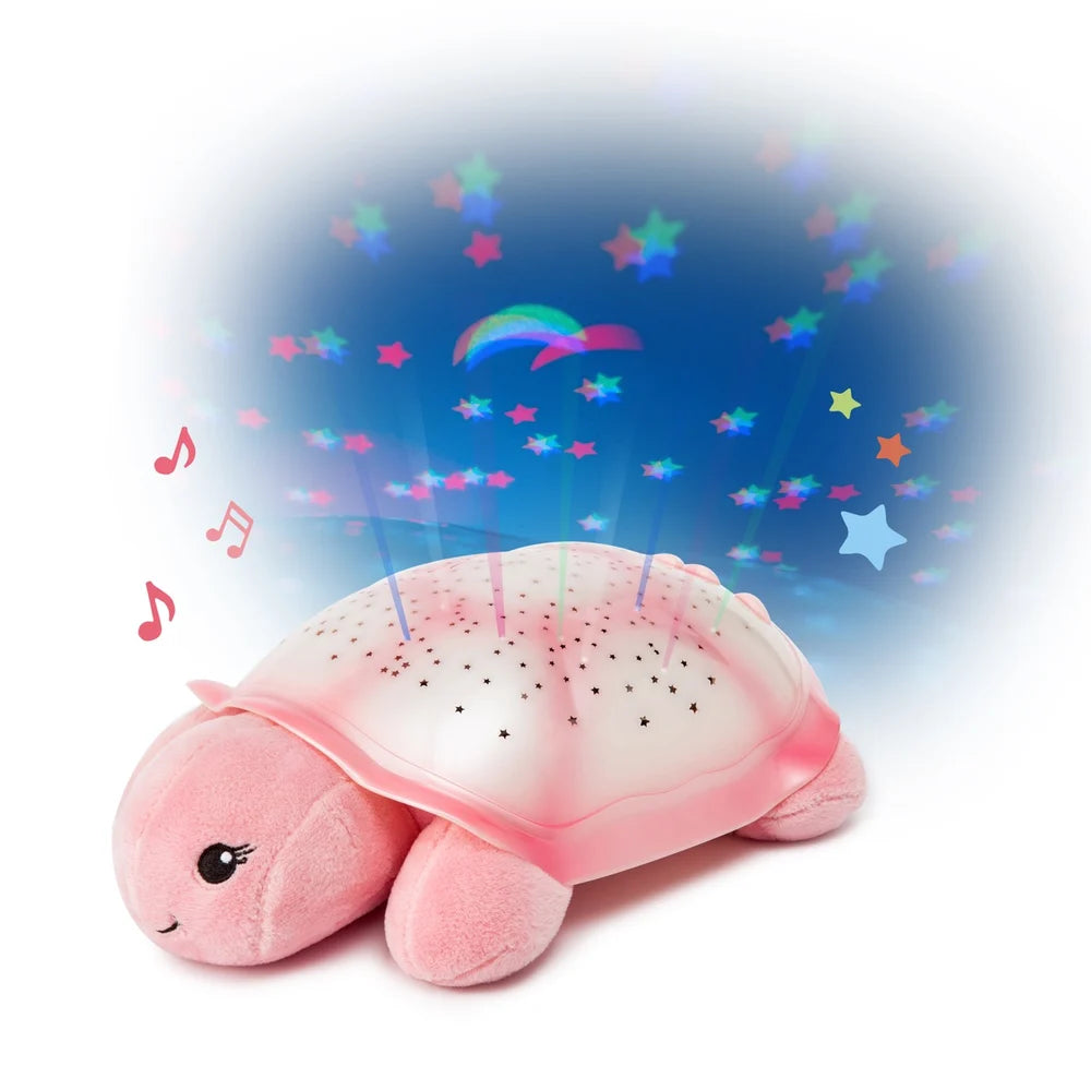 Tartaruga Proiettore Musicale Rosa per Bambini – Cloud.b
