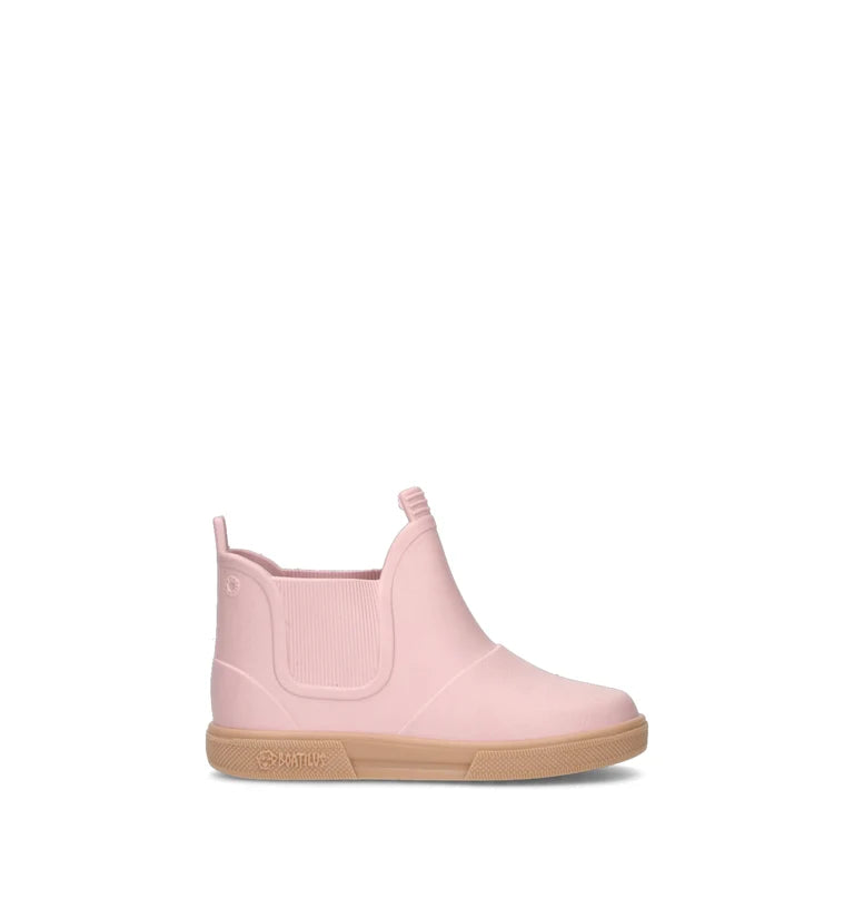 Stivaletto da Pioggia Rosa e Beige Bambina – Boatilus
