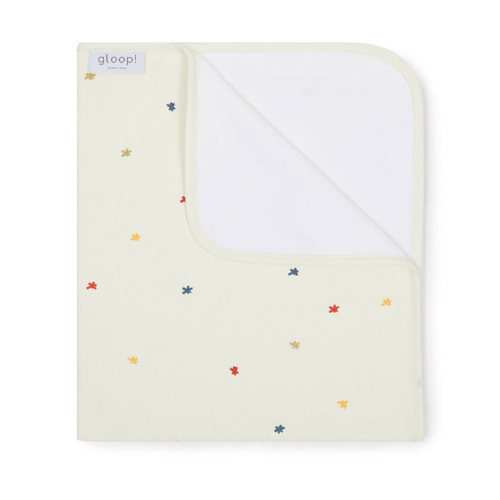 Coperta Culla Stelline Colorate - Gloop! | Coperta Neonato Cotone Organico 65x75cm