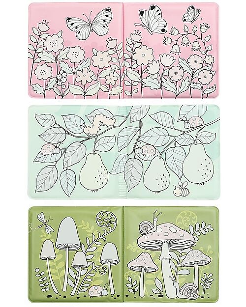 Gioco Libro da Bagno - Garden Friends -