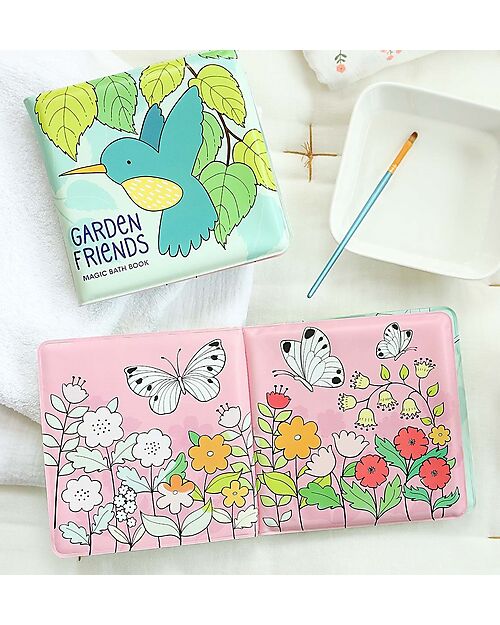 Gioco Libro da Bagno - Garden Friends -