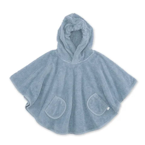 Poncho Bagno in Spugna Morbida con Cappuccio e Tasche BEMINI