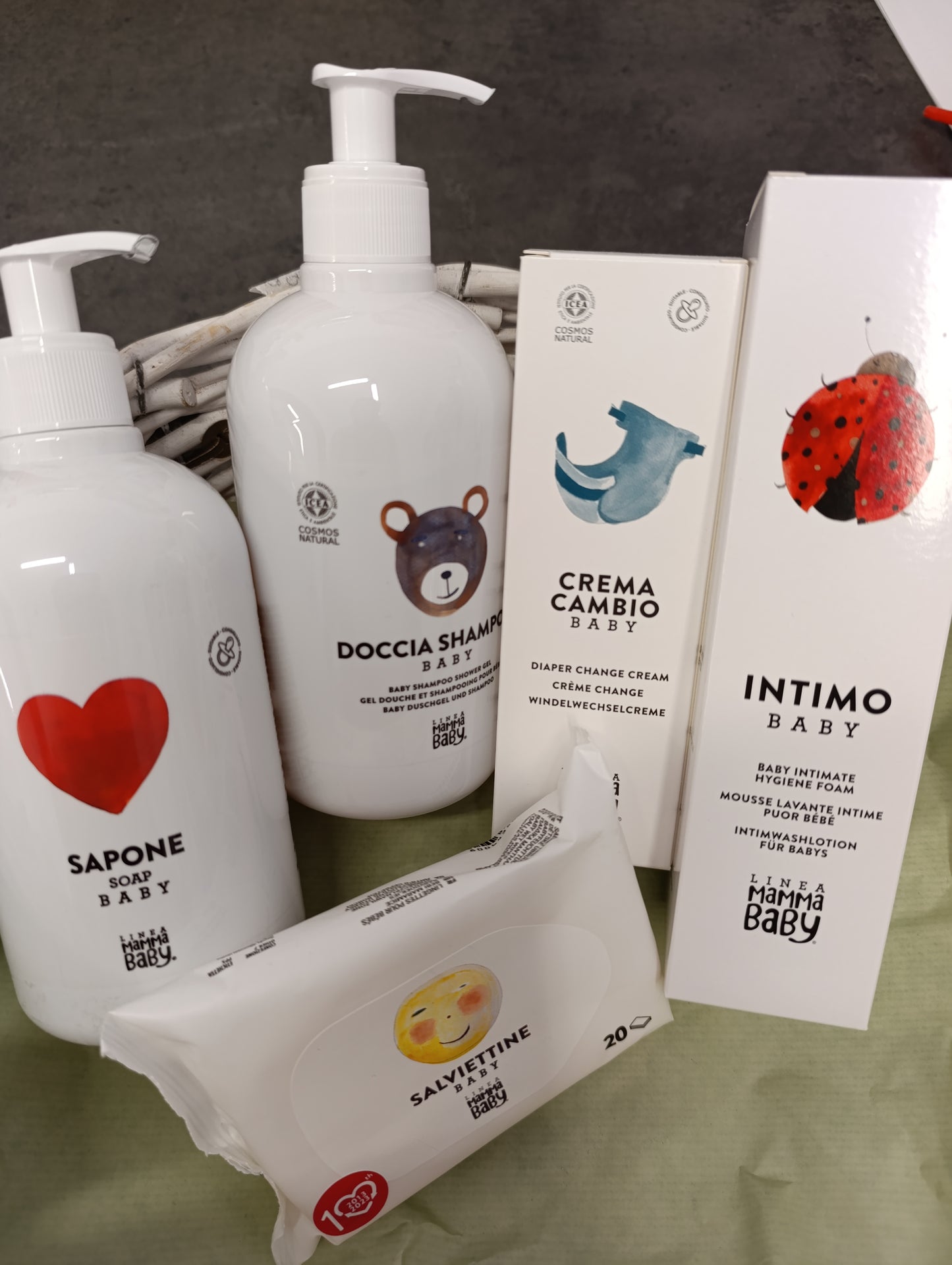 Cesto Regalo Nascita Bio MAMMAbaby