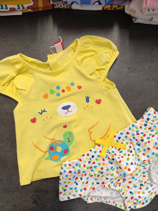 Completino 2 pezzi neonata - tuc tuc