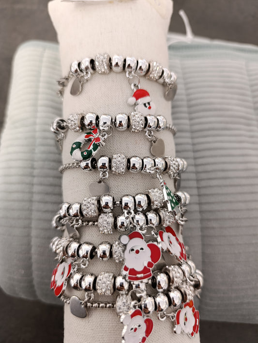 Bracciali bigiotteria - Natale- castelmode