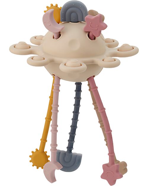 GIOCO MULTISENSORIALE IN SILICONE - PIANETA TERRA - TICKIT