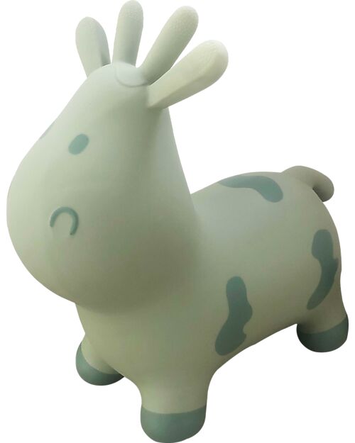 Gioco Cavalcabile Skippy - Mucca - Stone Green - 12+ m